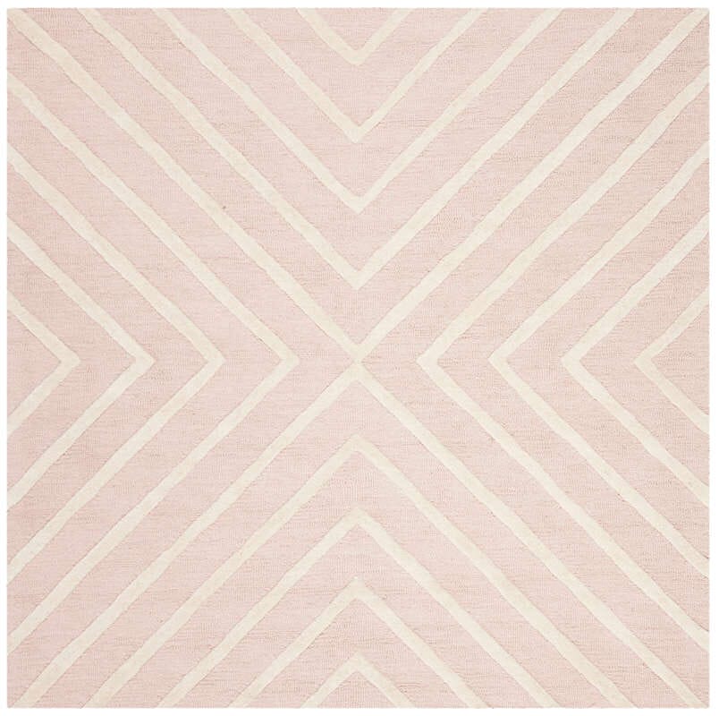 Safavieh Safavieh Kids Sfk920P Pink / Ivory Rugs.