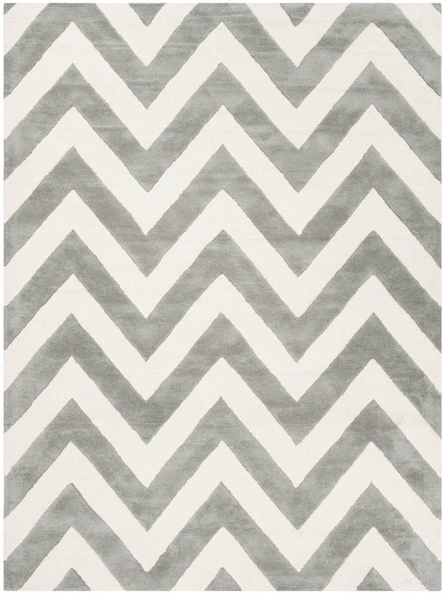 Safavieh Safavieh Kids Sfk921C Grey / Ivory Rugs.