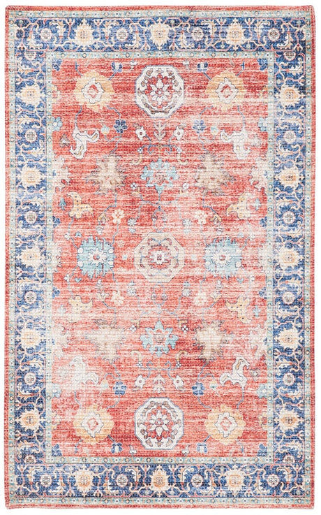 Safavieh Saffron Sfn201P Rust / Navy Rugs.