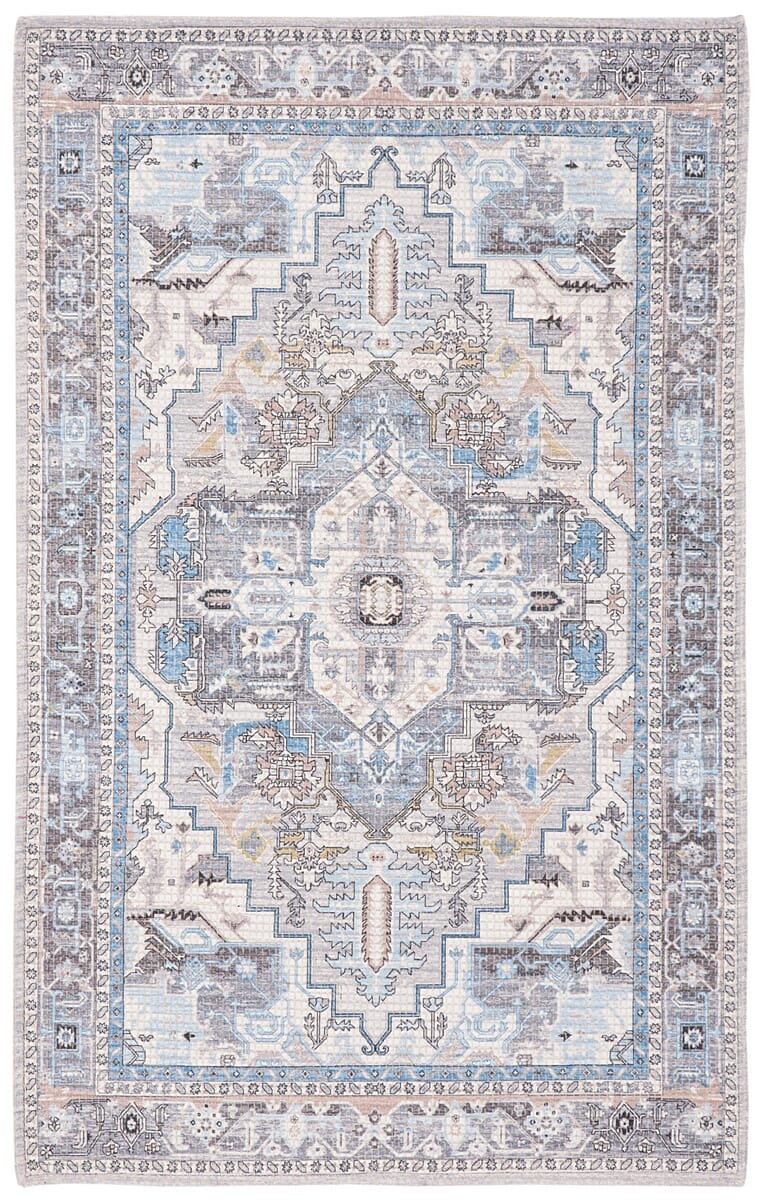 Safavieh Saffron Sfn202F Grey / Ivory Rugs.