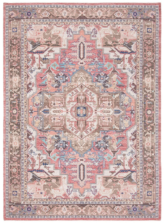 Safavieh Saffron Sfn202P Rust / Ivory Rugs.