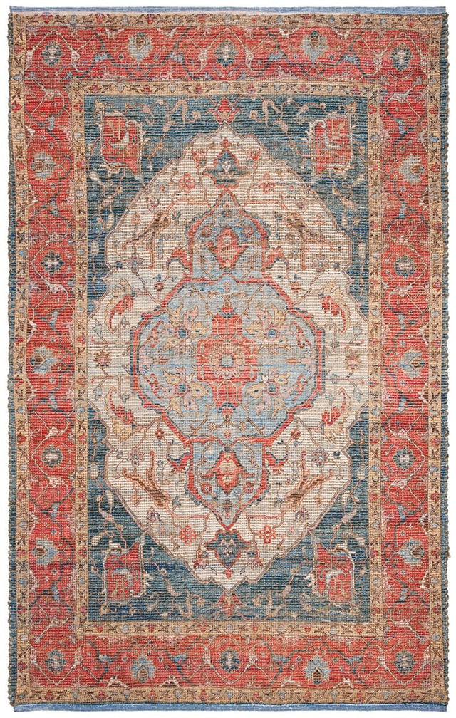 Safavieh Saffron Sfn508R Fuchsia / Blue Rugs.