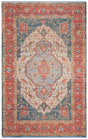 Safavieh Saffron Sfn508R Fuchsia / Blue Rugs.