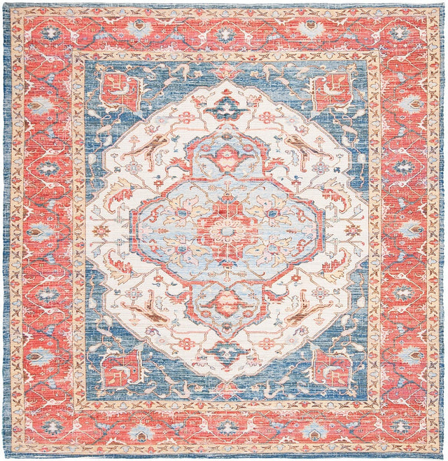 Safavieh Saffron Sfn508R Fuchsia / Blue Rugs.