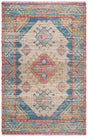 Safavieh Saffron Sfn509A Cream / Blue Rugs.