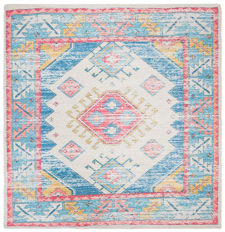 Safavieh Saffron Sfn509A Cream / Blue Rugs.