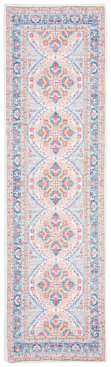 Safavieh Saffron Sfn511P Rust / Blue Rugs.