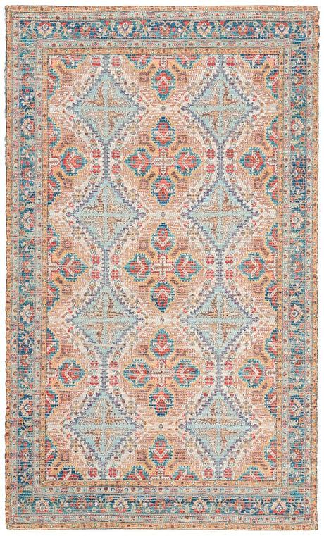 Safavieh Saffron Sfn511P Rust / Blue Rugs.