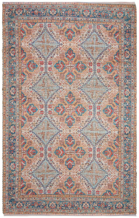 Safavieh Saffron Sfn511P Rust / Blue Rugs.