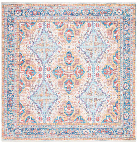Safavieh Saffron Sfn511P Rust / Blue Rugs.