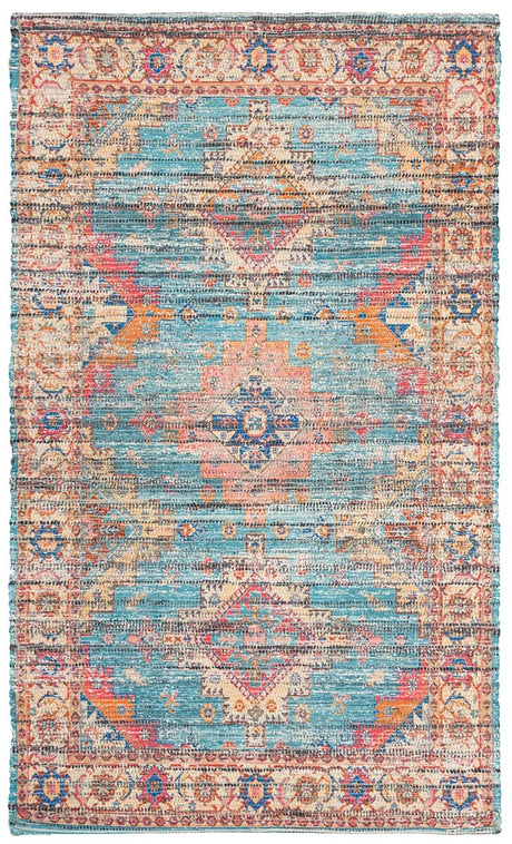 Safavieh Saffron Sfn513P Rust / Blue Rugs.