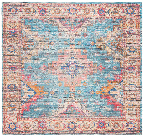 Safavieh Saffron Sfn513P Rust / Blue Rugs.