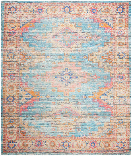Safavieh Saffron Sfn513P Rust / Blue Rugs.