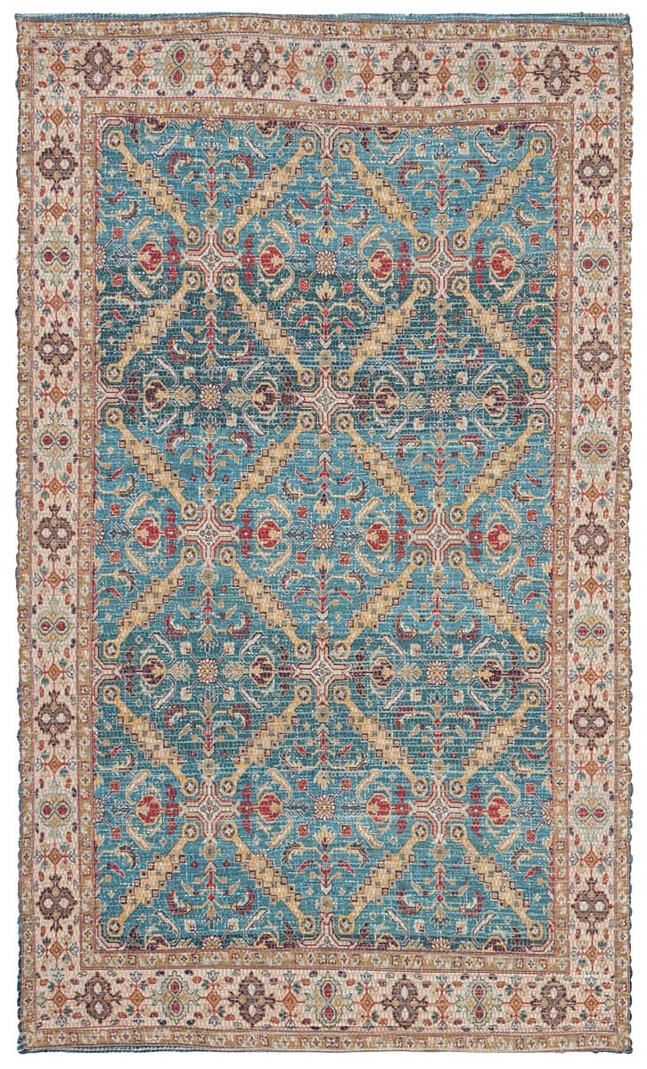 Safavieh Saffron Sfn514N Navy / Creme Rugs.