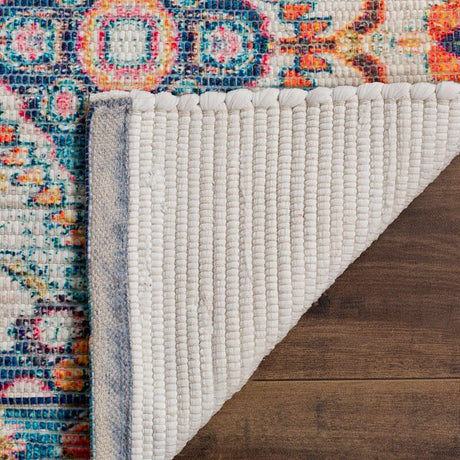 Safavieh Saffron Sfn538A Cream / Blue Rugs.