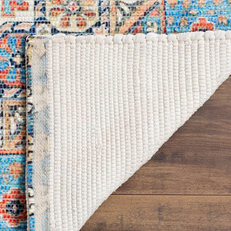 Safavieh Saffron Sfn541P Orange / Blue Rugs.