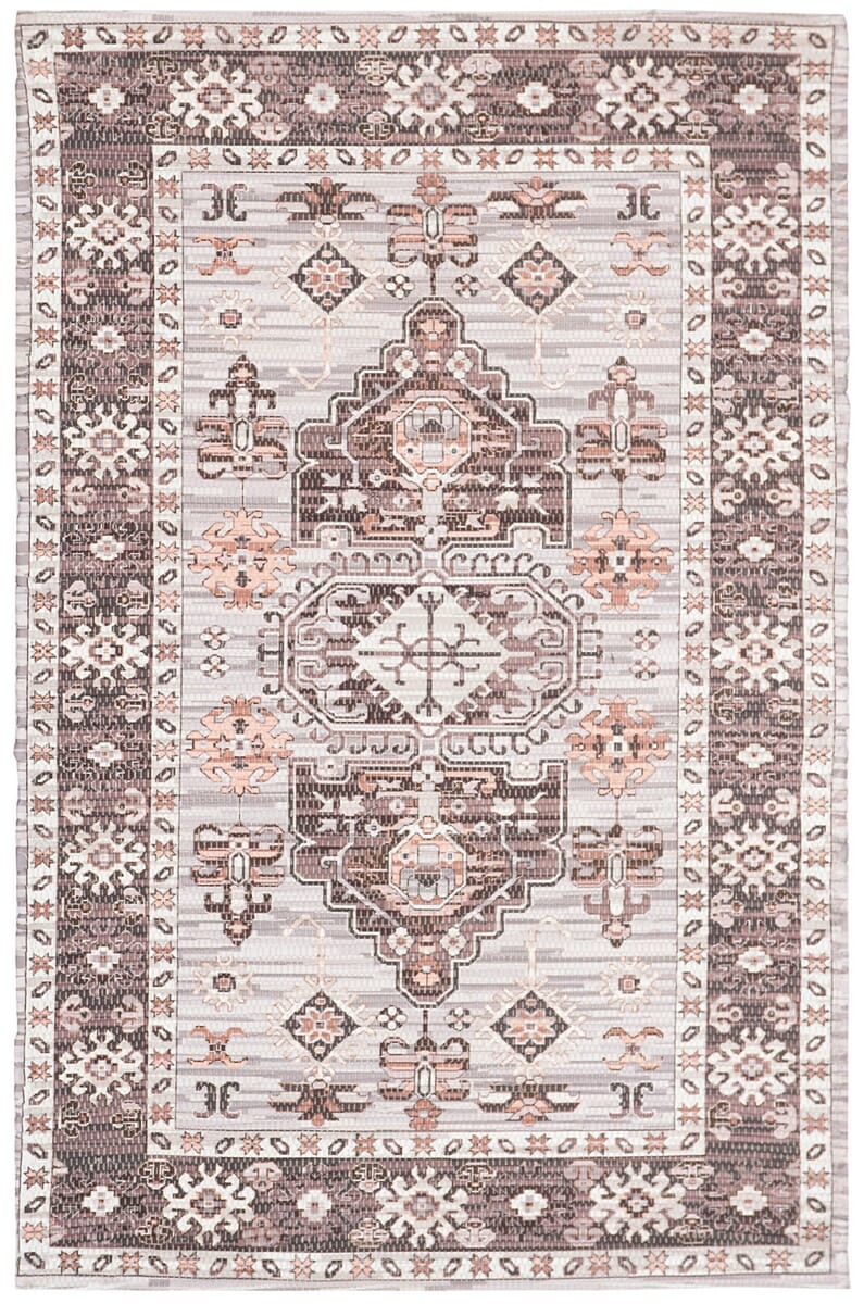 Safavieh Saffron Sfn651E Taupe / Ivory Rugs.