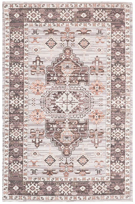 Safavieh Saffron Sfn651E Taupe / Ivory Rugs.