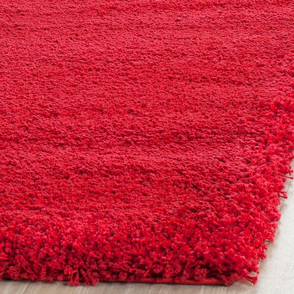 Safavieh Milan Shag Sg180-4040 Red Rugs.