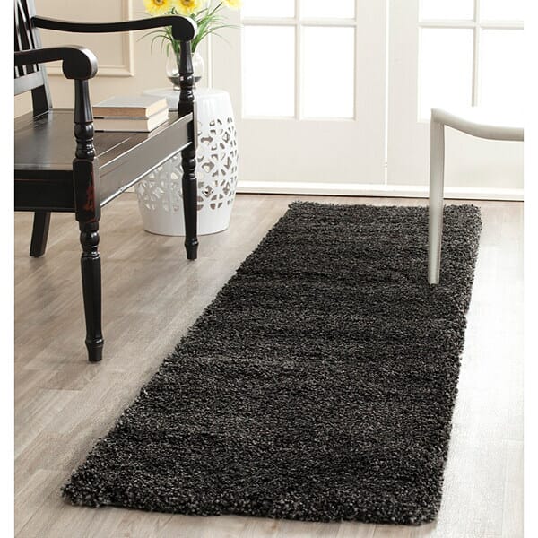 Safavieh Milan Shag Sg180-8484 Dark Grey Rugs.
