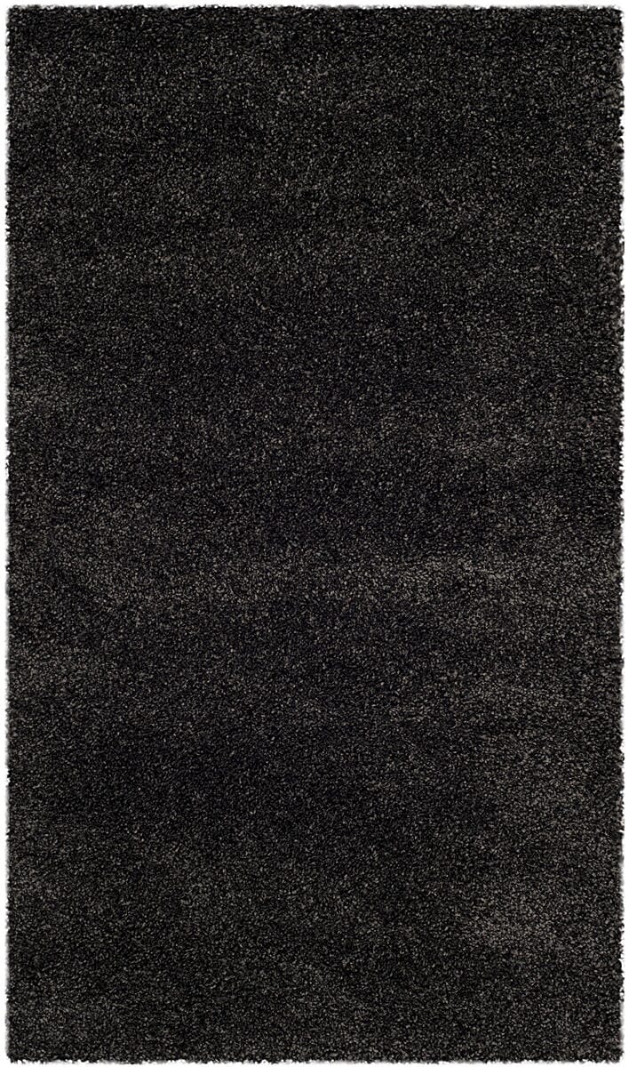 Safavieh Milan Shag Sg180-8484 Dark Grey Rugs.
