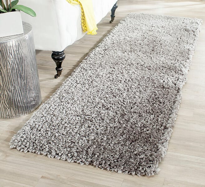 Safavieh Popcorn Shag Sg267C Silver Rugs.