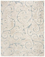 Safavieh Shag Sg455-1155 Cream / Dark Blue Rugs.