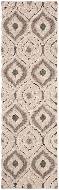 Safavieh Shag Sg461-1160 Cream / Light Blue Rugs.