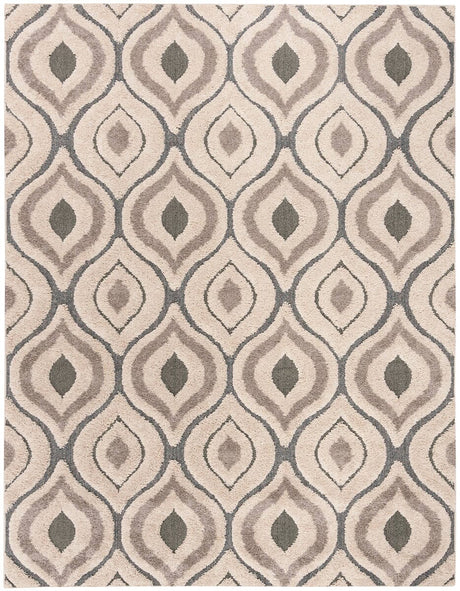 Safavieh Shag Sg461-1160 Cream / Light Blue Rugs.
