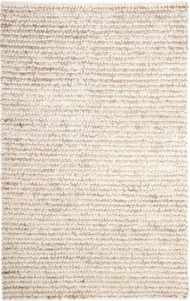Safavieh Shag Sg640A White / Beige Rugs.