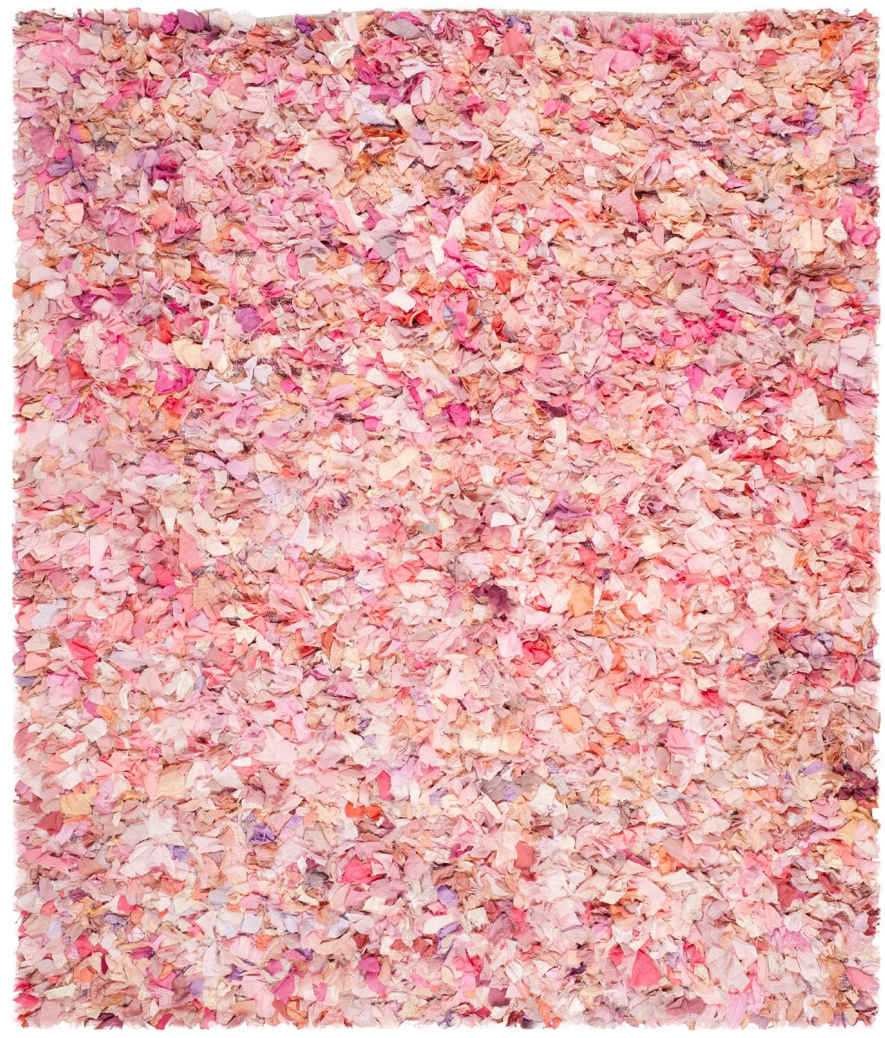 Safavieh Shag Sg951P Ivory / Pink Rugs.