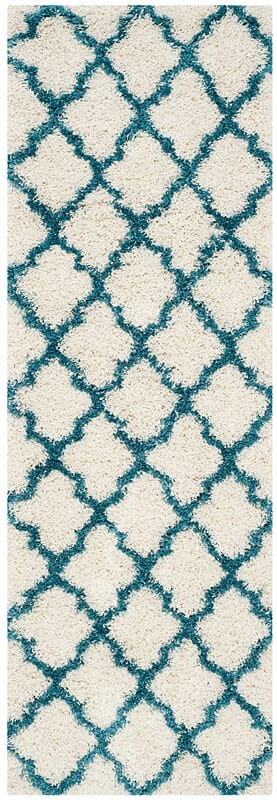 Safavieh Safavieh Kids Shag Sgk569C Ivory / Blue Rugs.