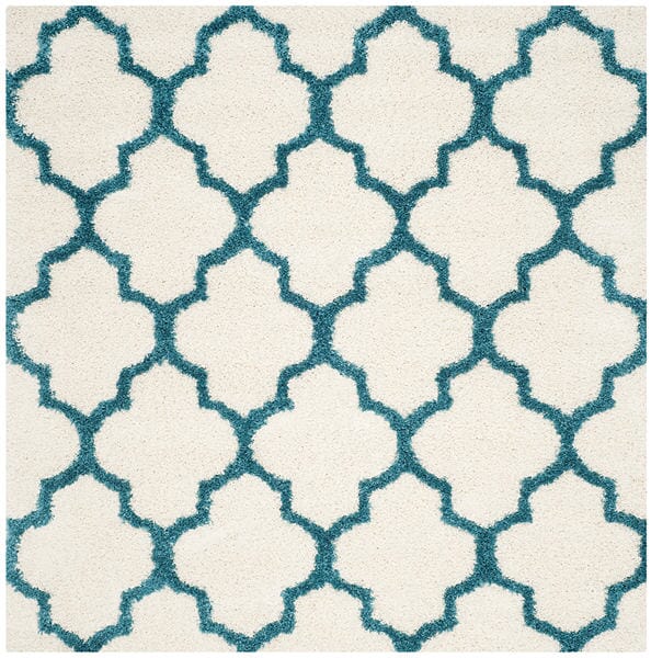 Safavieh Safavieh Kids Shag Sgk569C Ivory / Blue Rugs.