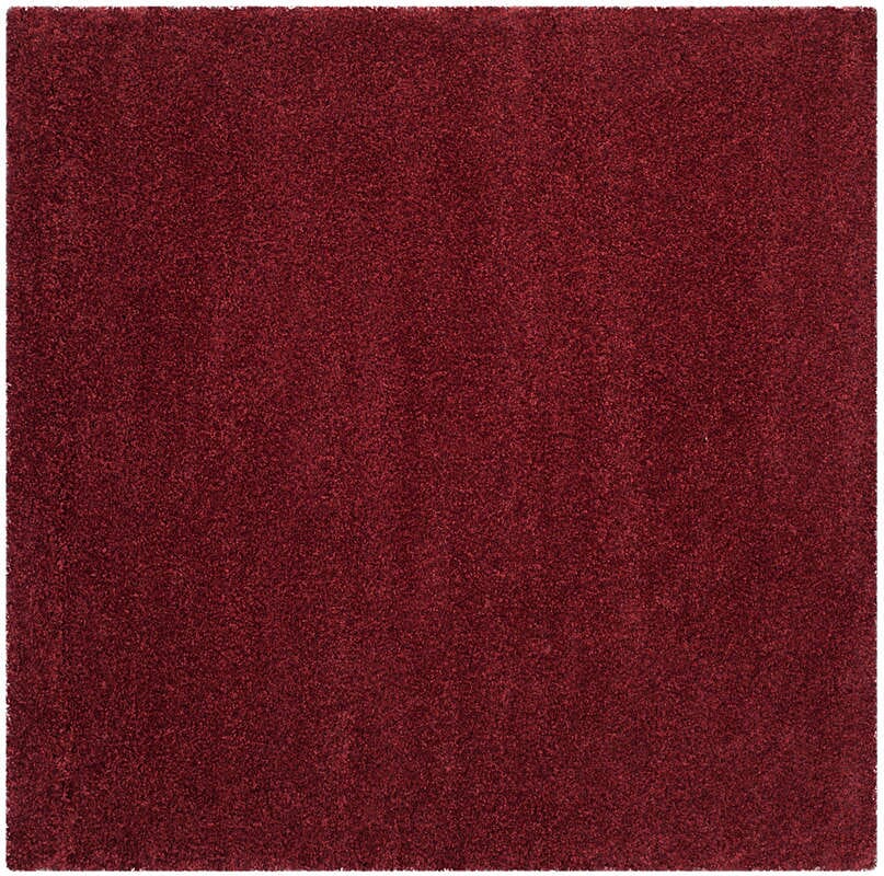 Safavieh Santa Monica Shag Sgn725-4242 Maroon Rugs.
