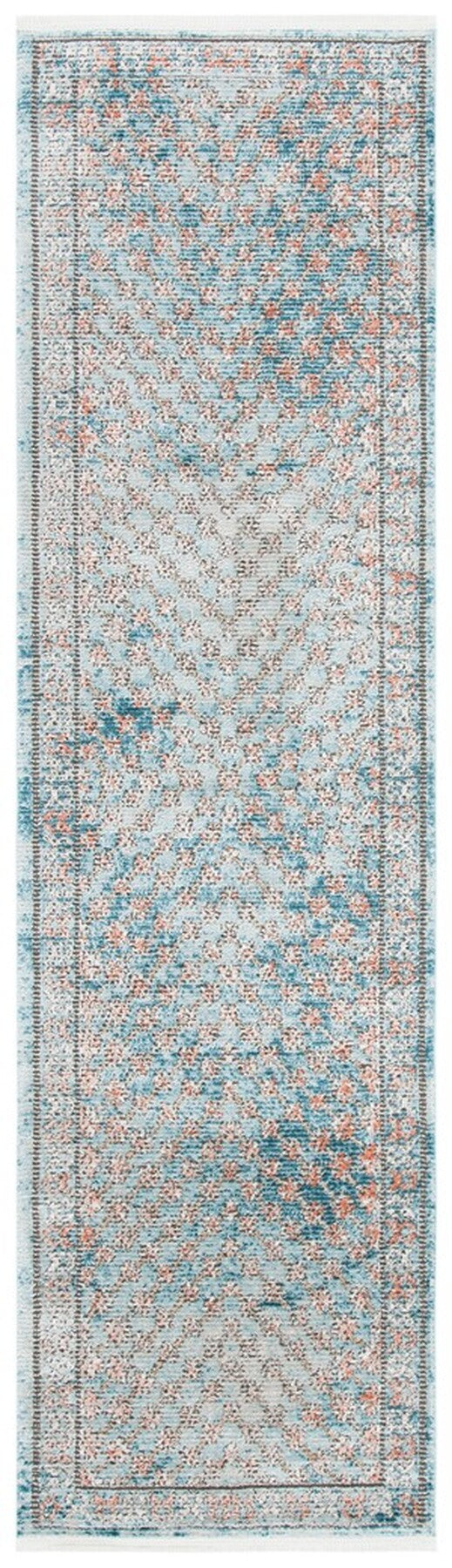 Safavieh Shivan Shv729M Blue/Rose Rugs.