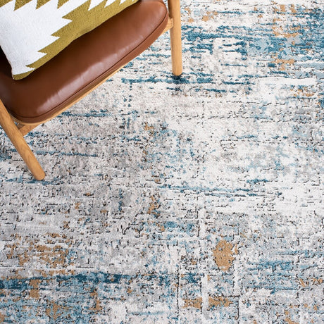 Safavieh Shivan Shv767G Grey/Blue Rugs.