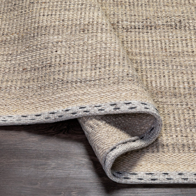 Surya Sadie Sid-2300 Tan, Beige, Charcoal, Dark Brown Rugs.