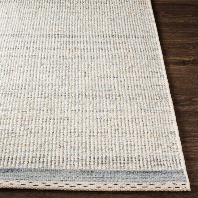 Surya Sadie Sid-2303 Denim, Cream, Beige, Medium Gray Rugs.