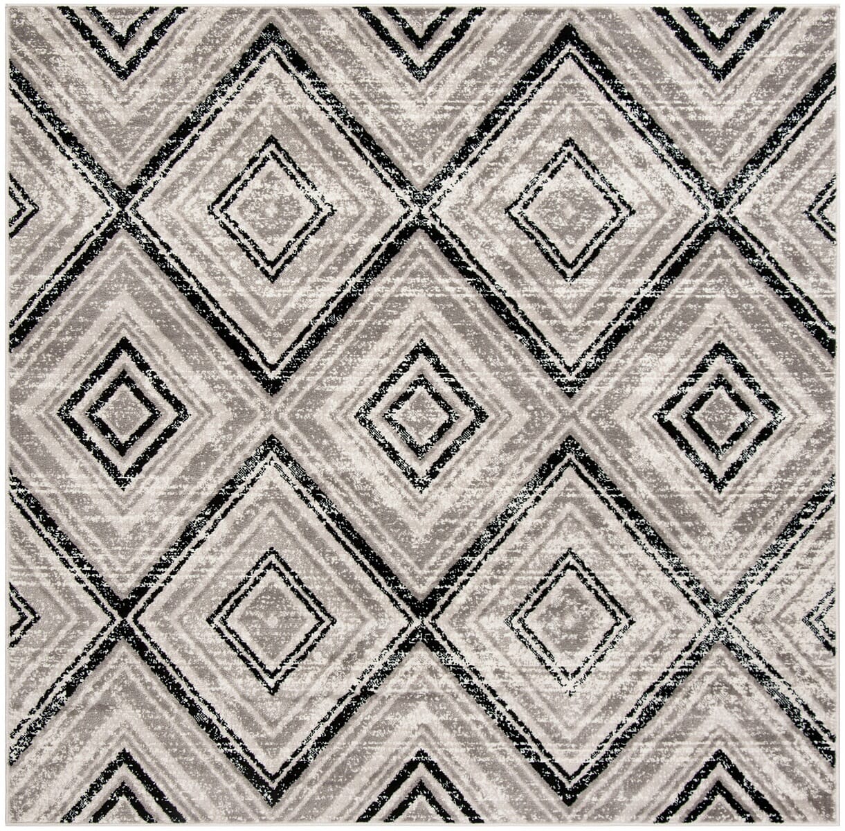 Safavieh Skyler Sky120J Grey / Black Rugs.