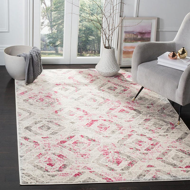 Safavieh Skyler Sky190F Ivory / Pink Rugs.