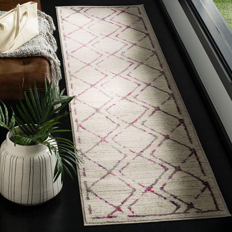 Safavieh Skyler Sky197F Ivory / Pink Rugs.