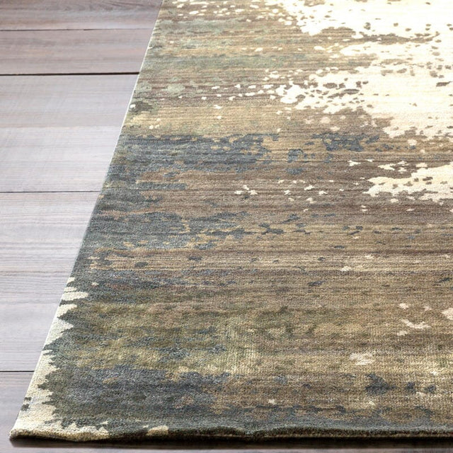 Surya Slice Of Nature Sli-6404 Wenge / Oyster Gray / Jet Black Rugs.
