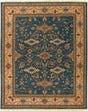 Surya Soumek Smk-51 Deep Teal, Tan Rug.