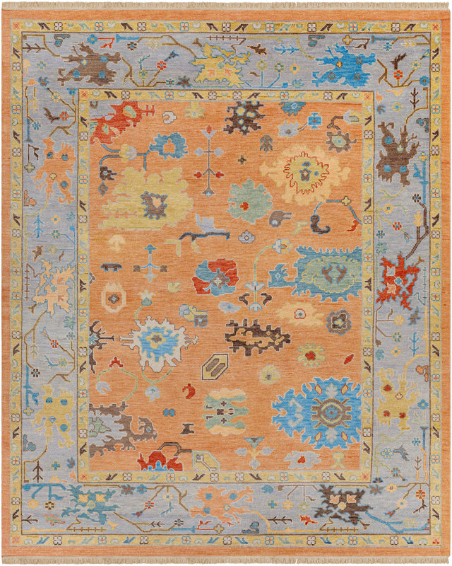 Surya Sumela Sml-2301 Orange Rug.