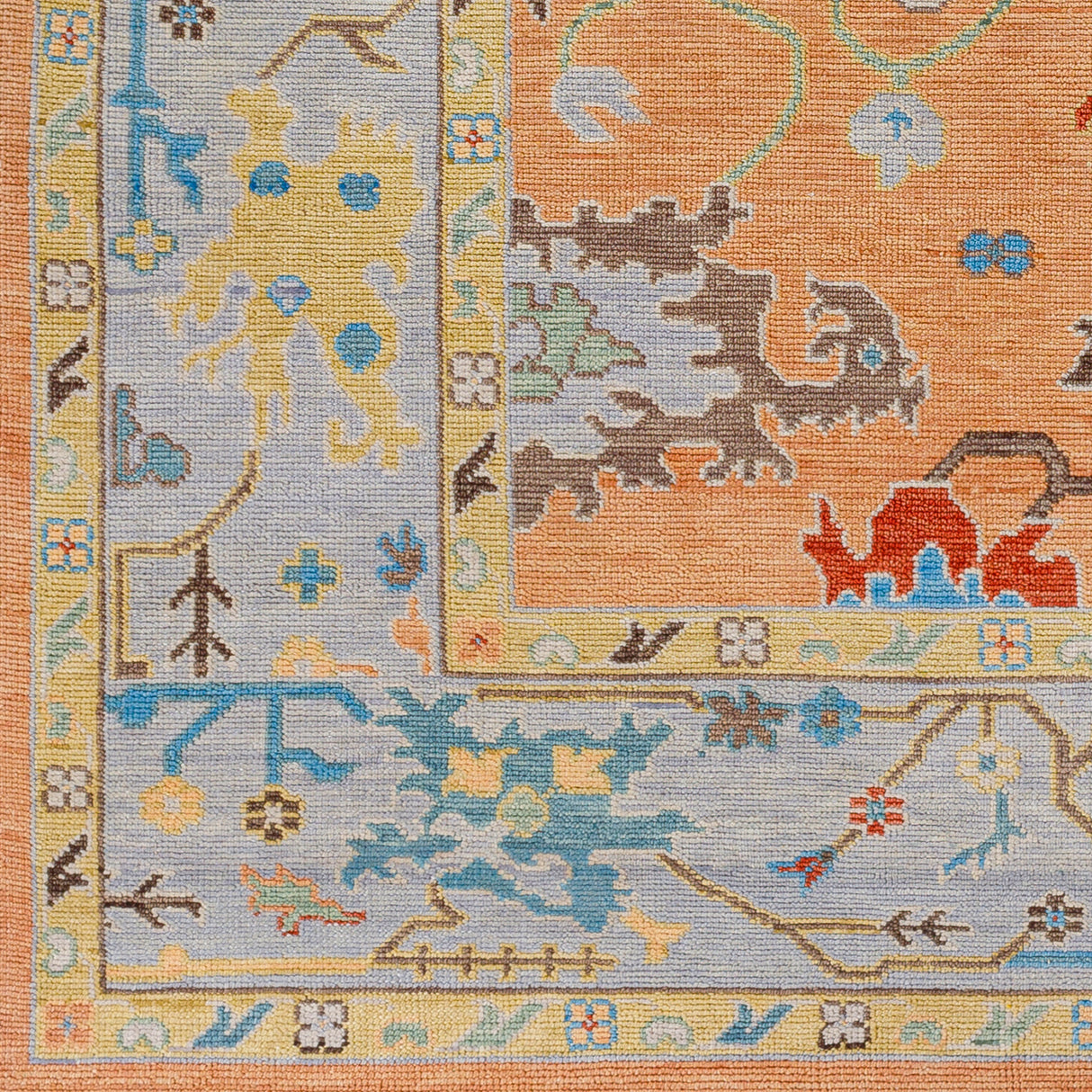 Surya Sumela Sml-2301 Orange Rug.