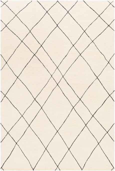 Surya Sinop Snp-2304 Black, Cream Rugs.