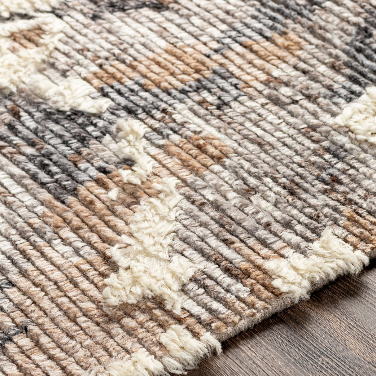 Surya Socrates Soc-2300 Cream, Charcoal, Medium Gray, Light Gray Rugs.