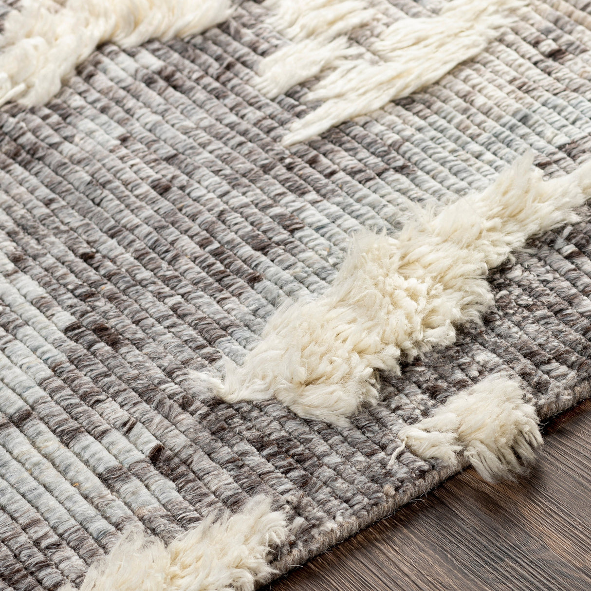 Surya Socrates Soc-2301 Cream, Charcoal, Medium Gray, Light Gray Rugs.