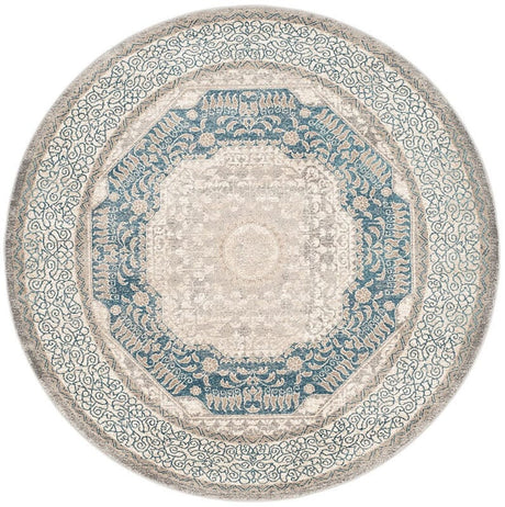 Safavieh Sofia Sof365A Light Grey / Blue Rugs.