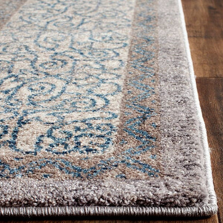 Safavieh Sofia Sof365A Light Grey / Blue Rugs.